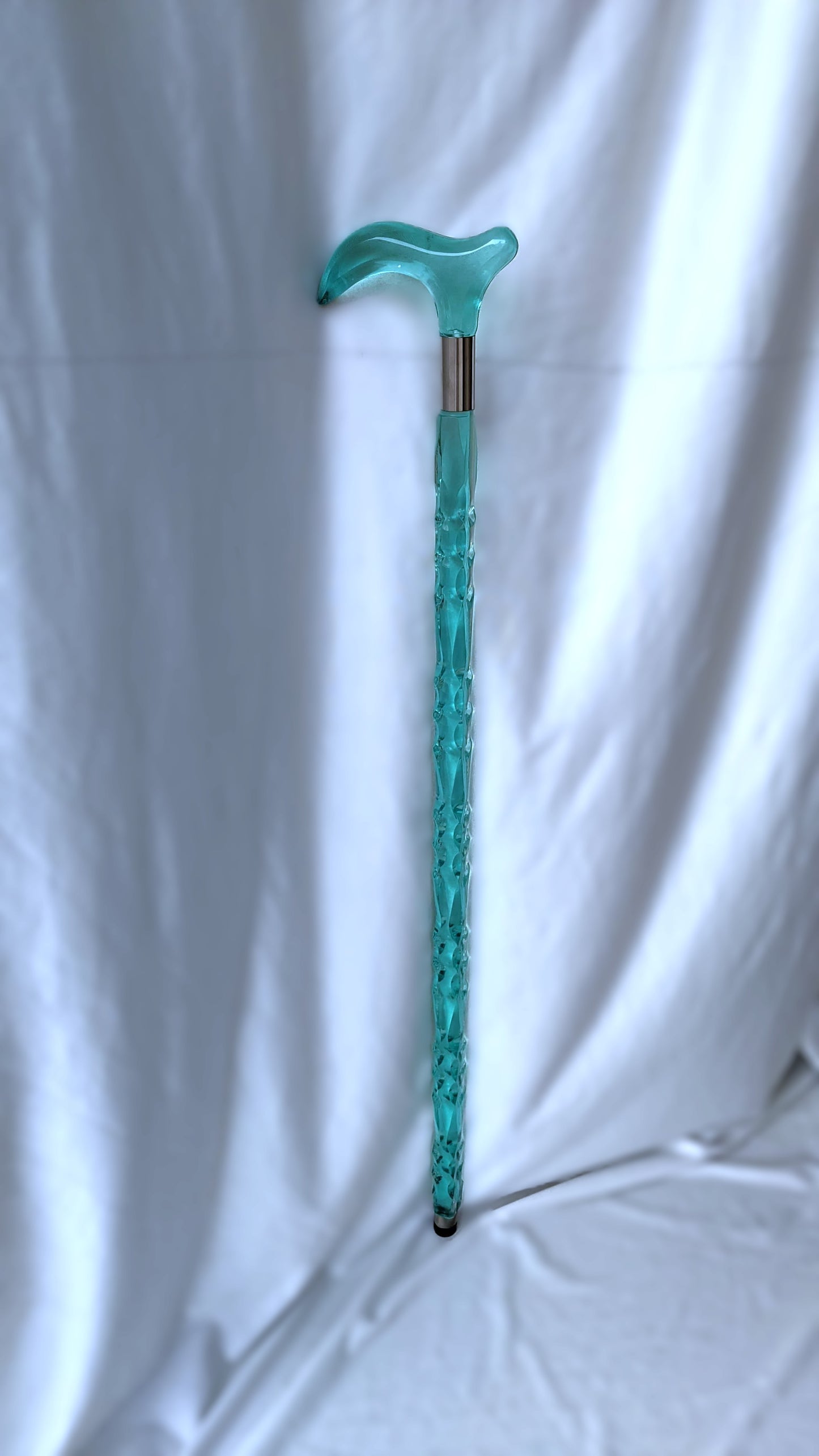 Luxury Clear Crystal Acrylic Walking Stick for Women | Elegant Transparent Cane for Seniors & Stylish Ladies | Custom Size + Gift Box