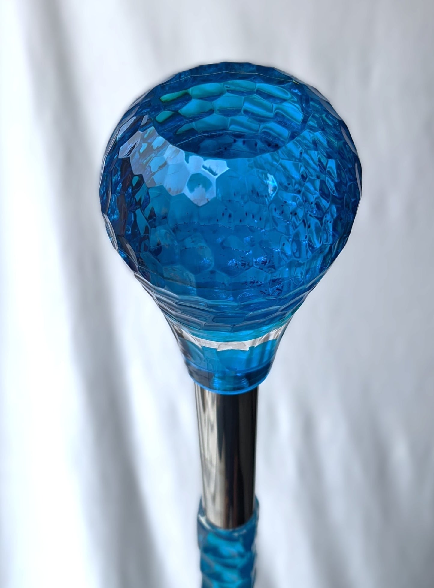 Noor-e-Khutba™ Premium Transparent Acrylic Imam Stick – 5ft Crystal Khutba Cane for Masjid, Jummah & Islamic Sermons | Durable & Elegant Design for Imams & Scholars