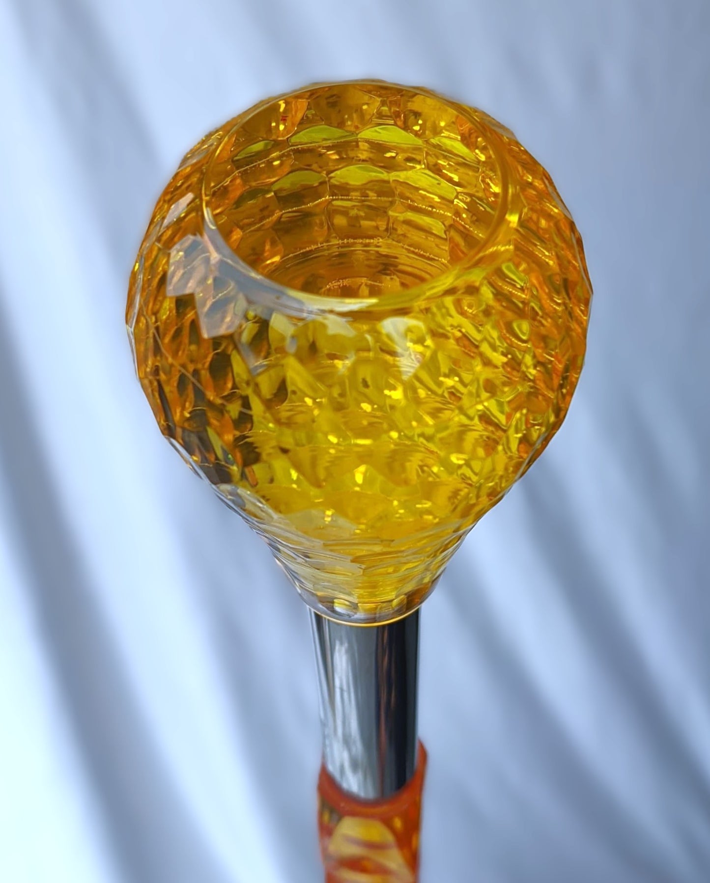 Noor-e-Khutba™ Premium Transparent Acrylic Imam Stick – 5ft Crystal Khutba Cane for Masjid, Jummah & Islamic Sermons | Durable & Elegant Design for Imams & Scholars