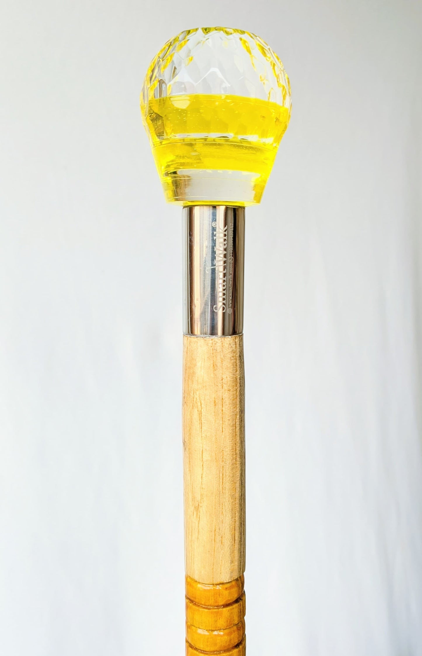 Premium Wooden & Acrylic Crystal Imam Masjid Jumma Khutba Stick
