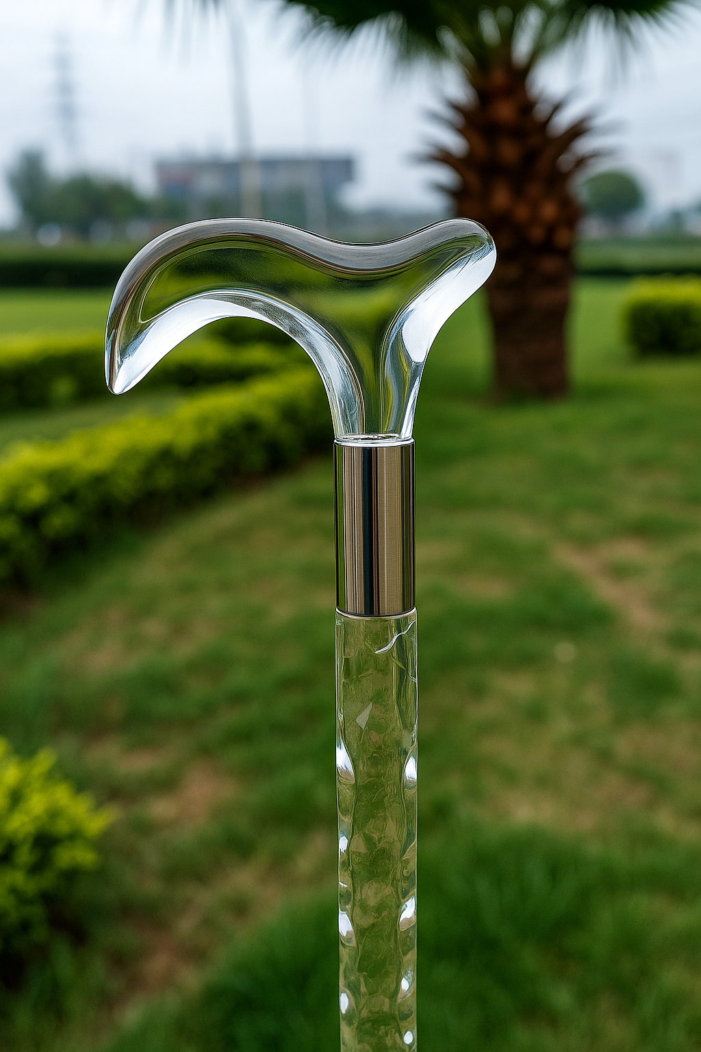 Transparent Acrylic Walking Stick & Cane