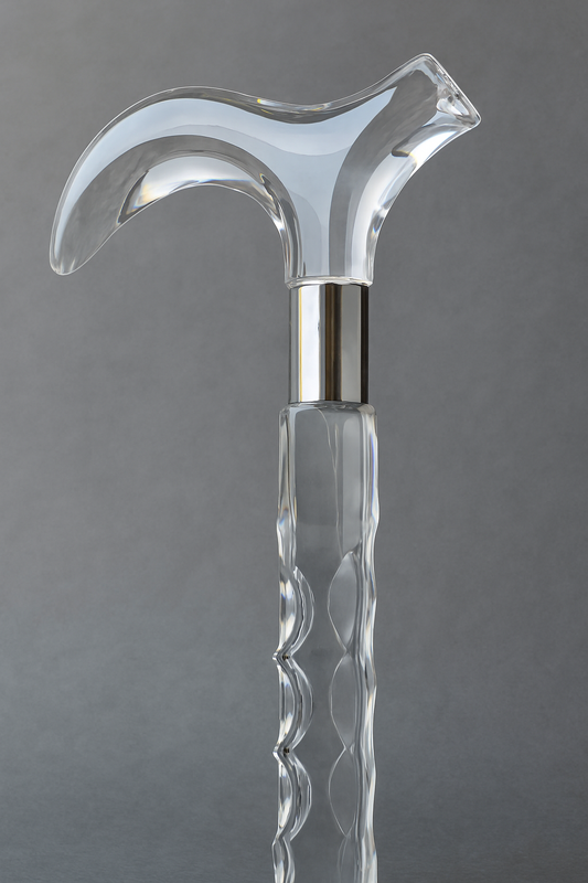 Transparent Acrylic Walking Stick & Cane