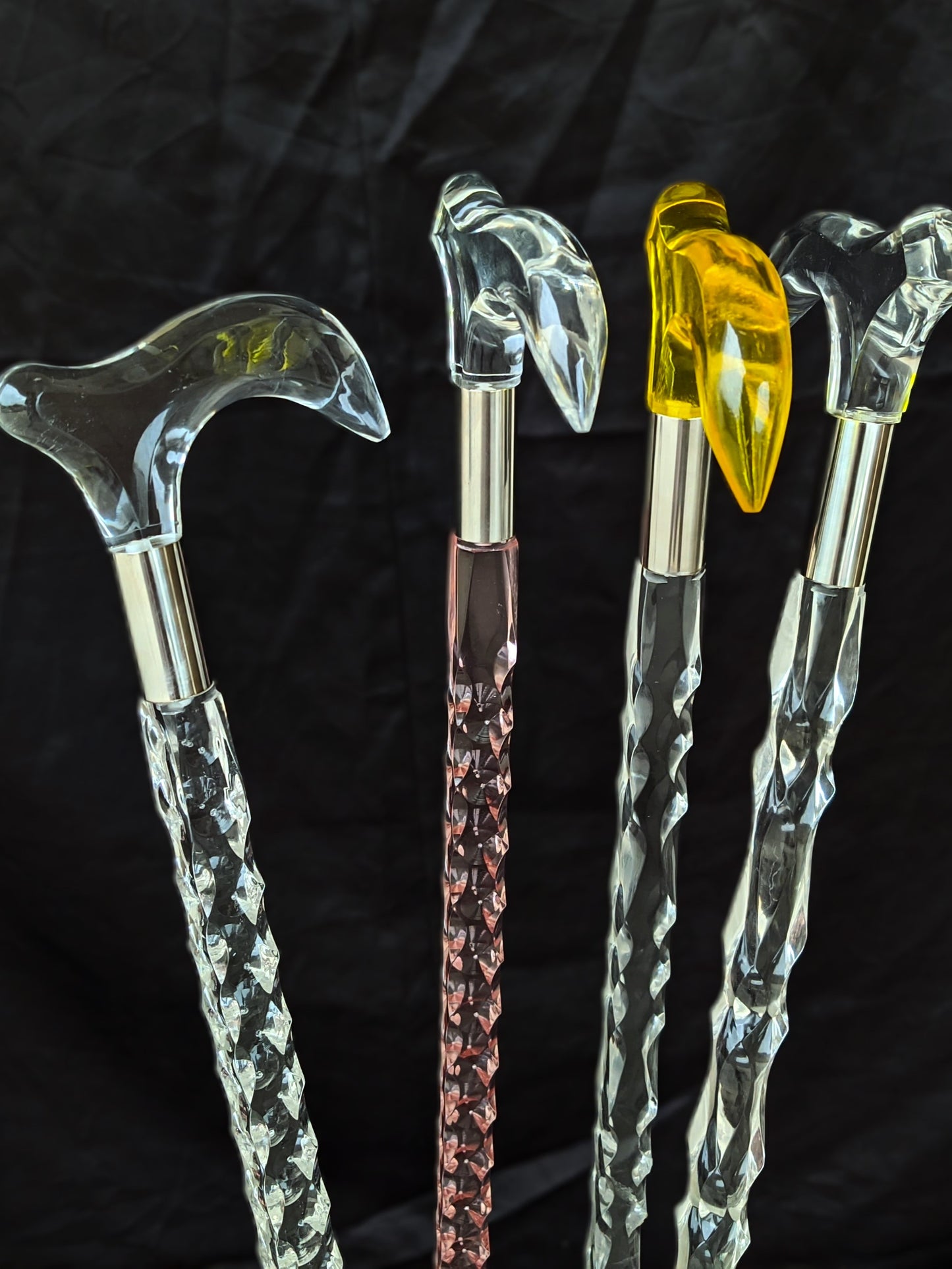 Transparent Acrylic Walking Stick & Cane