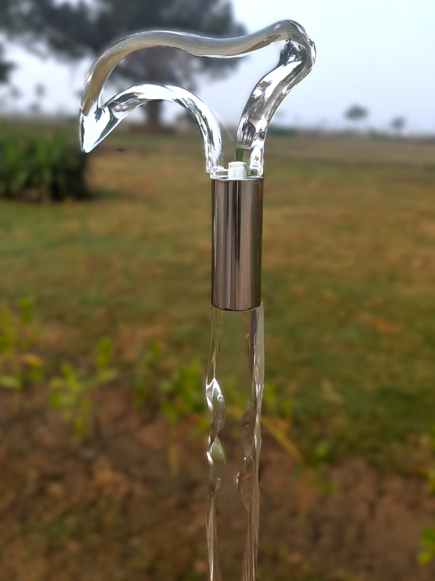 Transparent Acrylic Walking Stick & Cane