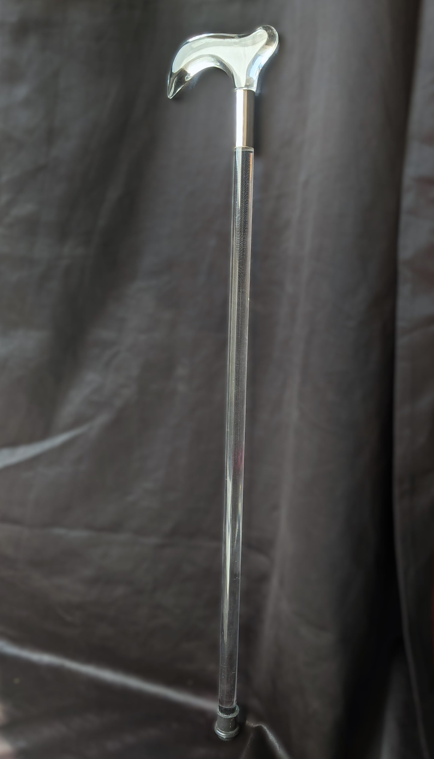 Invisible See-Through Cane & Walking Stick